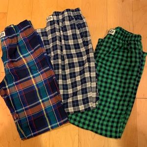 Set of 3 boys GAP kids pj  pants